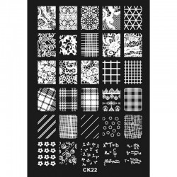 Matrita Stampila unghii #CK22